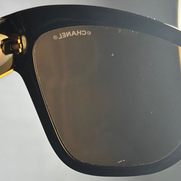 Chanel Prestige Collection 5271 622/T6 Black and Gold 18k Plated Mirrored main image 7